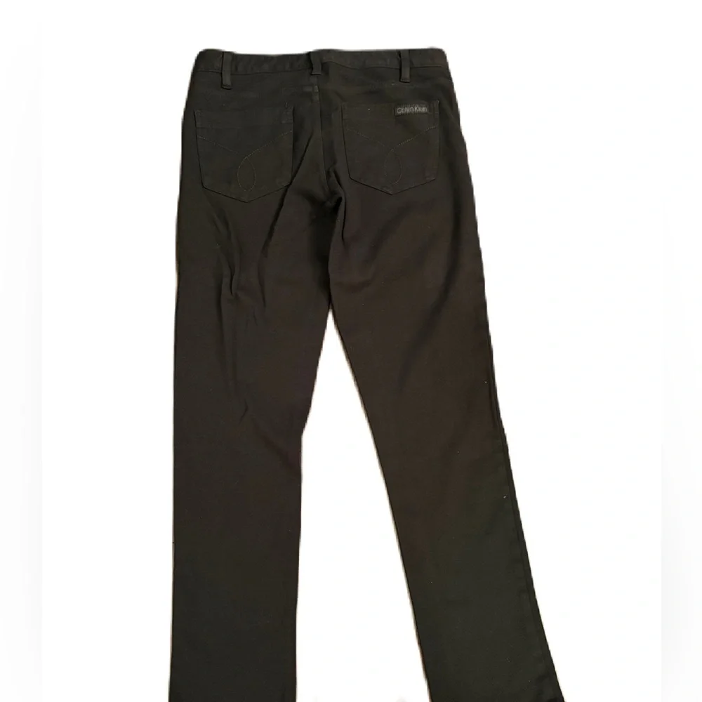 Calvin Klein Women’s Black Stretchy Elastic Waist Pants - Size 6 - Picture 3 of 5